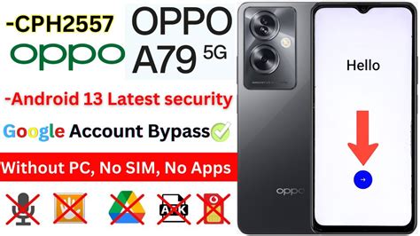 New Security Oppo A Cph Frp Bypass