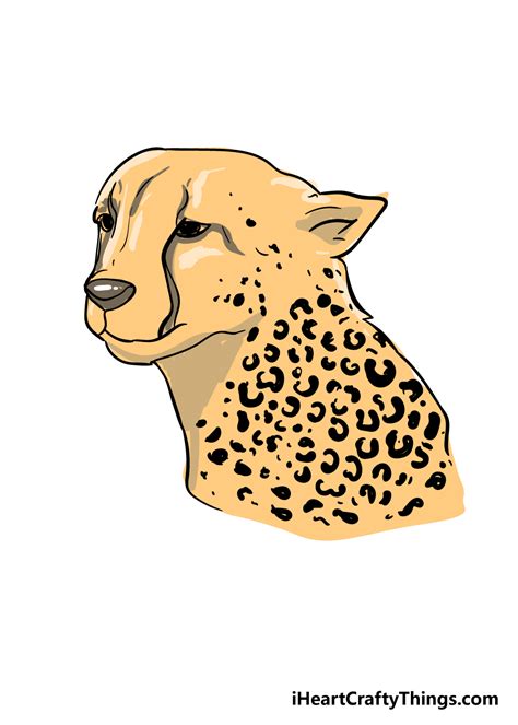 How To Draw A Realistic Cheetah