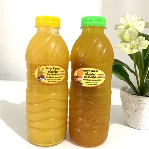 Jual Minuman Beras Kencur Dan Kunyit Asem Ml Shopee Indonesia