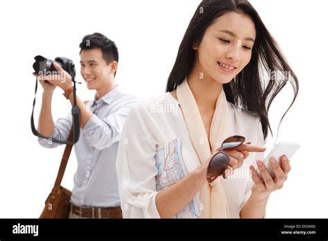 The young people travel Stock Photo - Alamy