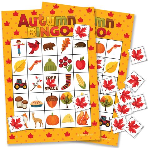 Fall Bingo Free Printable Printable Calendars At A Glance