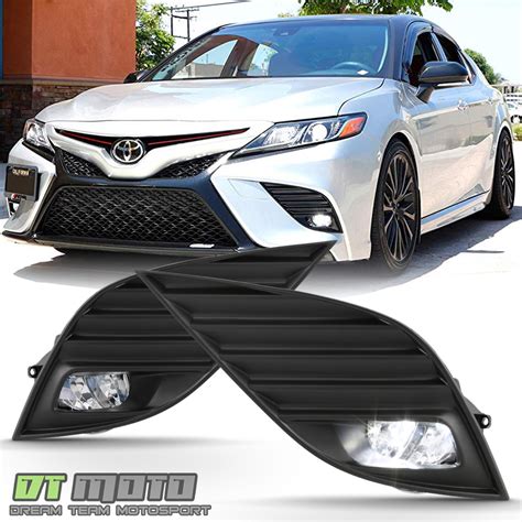 For 2018 2019 Toyota Camry Hybrid Se Xse Led Bumper Fog Lights Lamps W