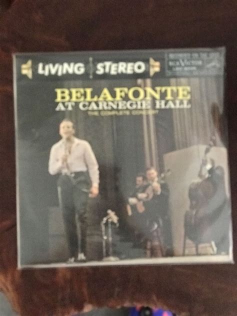 Living Stereo Harry Belafonte At Carnegie Hall The Complete Concert