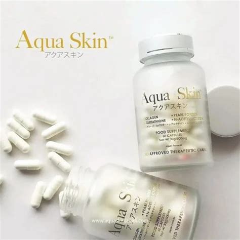 Aqua Skin Glutathione And Collagen Whitening Pills Glutathione Tablets