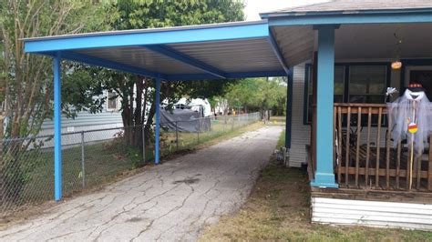 Attached Lean To Style Carport 78228 Carport Patio Covers Awnings San Antonio Best Prices In