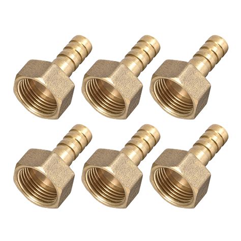 Brass Barb Hose Fitting Connector Adapter 8mm Barbed X G38 Female Pipe