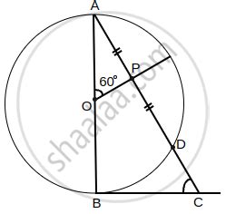 In The Given Figure AB Is Diameter Of A Circle Centered At O BC Is