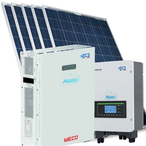 Kit Fotovoltaici Connessi Con Scambio Sul Posto GSE Con Accumulo