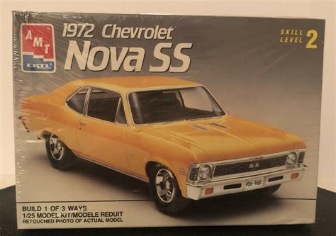 Amt 1972 Chevrolet Nova Ss Model Kit 125 3937529519