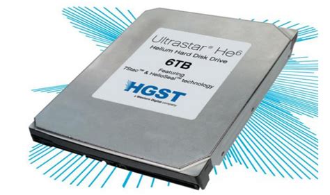 Western Digital Launches First Helium Filled Hard Drive