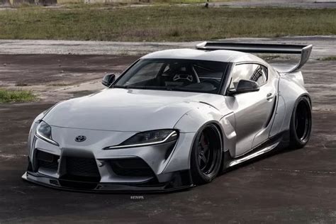 Modifikasi GR Supra Rocket Bunny Tampil Agresif Dengan Widebodynya