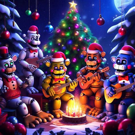 Five Nights At Freddy's: Early Christmas (4) by 3D4D on DeviantArt