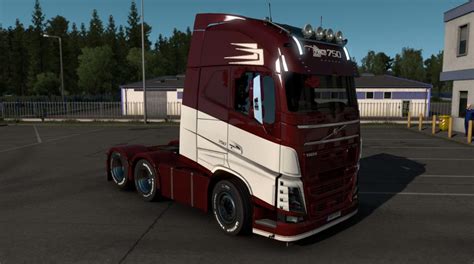 Volvo Fh Multicolor Skin By Kript V Ets Mods Ets Map Euro