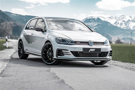 El Volkswagen Golf Gti Tcr Exprime Ahora 340 Cv Y 430 Nm De Su Motor 20 Tsi Gracias A Abt