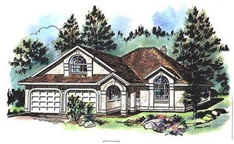 Ranch Style House Plan 3 Beds 2 Baths 2030 Sqft Plan 18 131