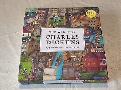 Laurence King The World Of Charles Dickens Piece Puzzle Complete