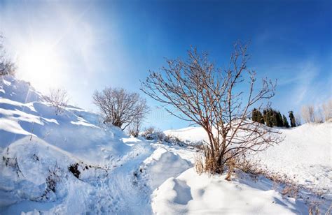 Download Beautiful Winter Mountain Scenery Stock Photo - Image: 62528492