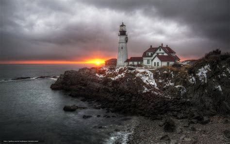 Winter Lighthouse Wallpapers Wallpaper Cave