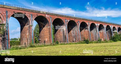 Photo Of Whalley Viaduct Also Known As Whalley Arches Stock Photo Alamy