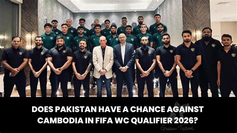 Fifa World Cup Qualifier Can Pakistan And Constantine Overcome