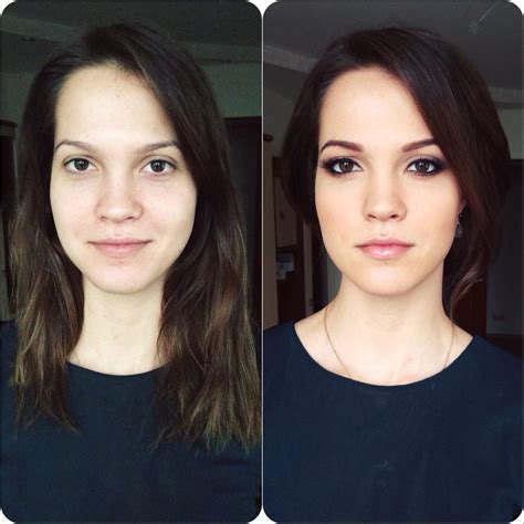 До и после, вечерний образ | Make up