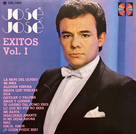 Cd Jose Jose Exitos Vol 1 747 50 En Mercado Libre