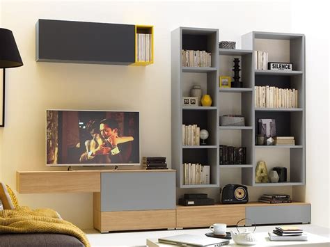 LV105 Mueble Modular De Pared By Moretti Compact