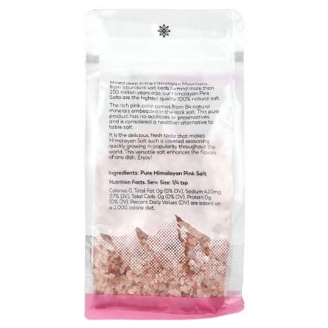 The Spice Lab Himalayan Pink Salt Coarse Grain 1 Lb 453 G 1 Lb