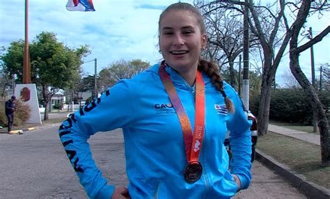 Gran Recibimiento En Paysand Para Manuela Rotundo Ganadora Del Bronce