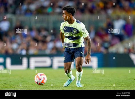 Oscar Bobb of Manchester City during the friendly match for the benefit ...