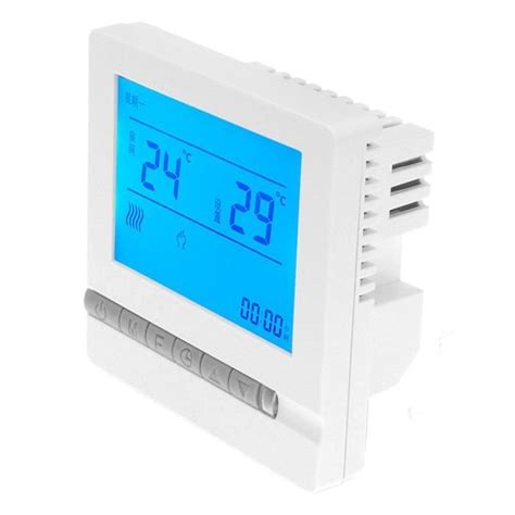 Thermostat Mural Intelligent Pour Chauffage Au Sol GOTOTOP Blanc