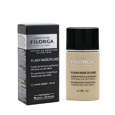 Filorga Flash Nude Fluid Pro Perfection Tinted Fluid SPF 30 00 Nude Ivory Foundation