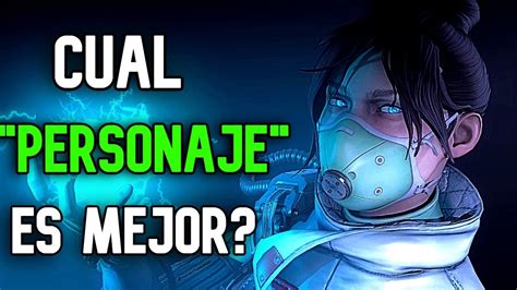 Cual Es La Mejor Leyenda Para Empezar En Apex Legends En Para