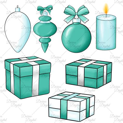 Christmas In Mint Clipart By Digitaldesignsandart Thehungryjpeg