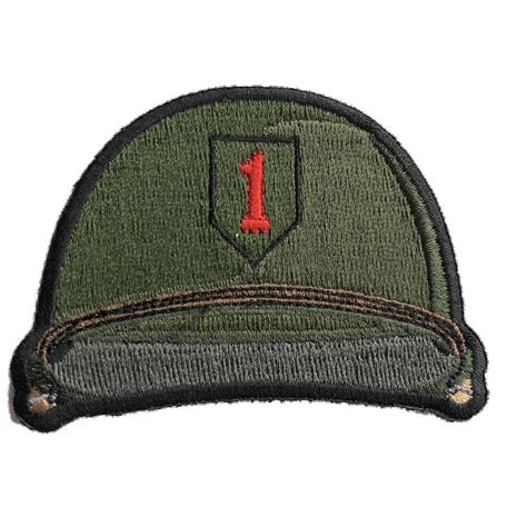 Big Red One Division Helmet Morale Patch – PATCHLAB