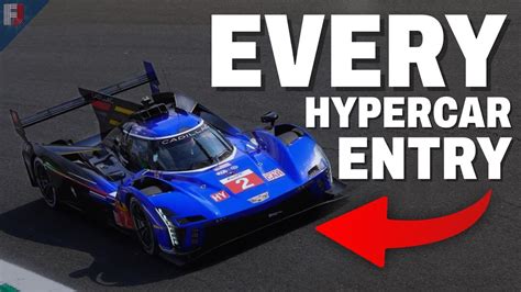 Every WEC Hypercar Entry For 2024 YouTube