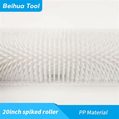 Xi โซนเครองมอ 20นว Spiked Roller Brush Self Leveling Cement