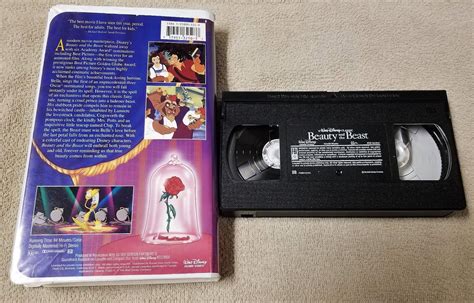 Mavin BEAUTY AND THE BEAST Walt Disney Classic VHS Video Tape Black