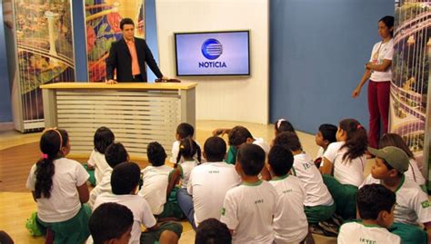 Rede Globo Redeclube Estudantes Visitam Emissora Em Mais Uma Edi O