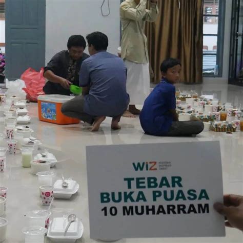 Penyaluran Donasi Buka Puasa Asyura Wahdah Inspirasi Zakat