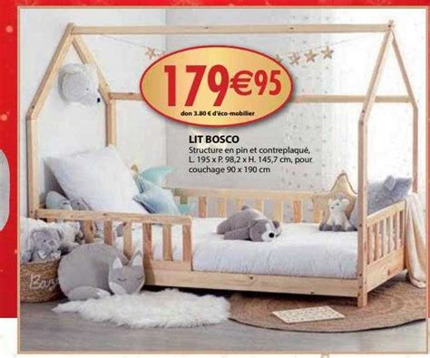 Promo Lit Bosco Chez DYA Shopping ICatalogue Fr