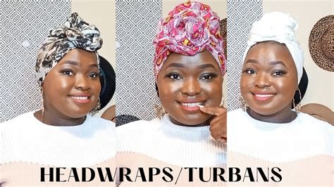 Quick Easy Headwrap Turban Styles Tutorials Youtube