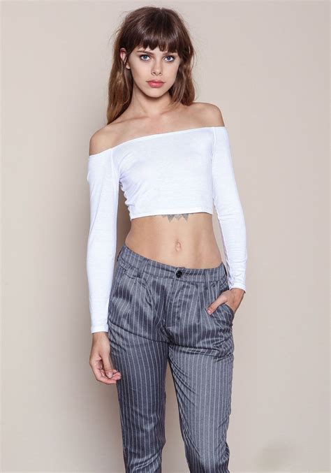 Off Shoulder Crop Top Junior Outfits Crop Tops Outfits For Teens