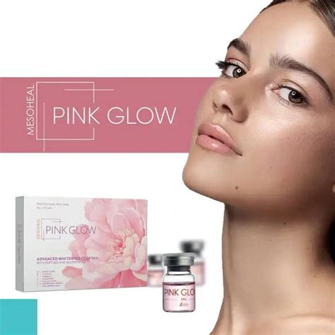 Mesoheal Pink Glow Facial Skin Glow Treatment Mesotherapy Glow