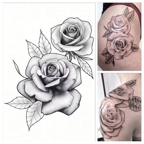 Bloemen Tattoo Tekening Bloemen