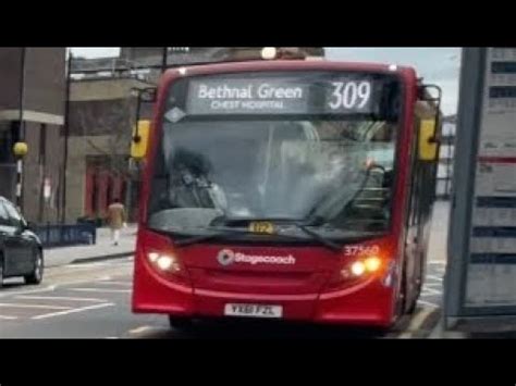 Leather Seats Short Journey On Stagecoach London Bus Route 309