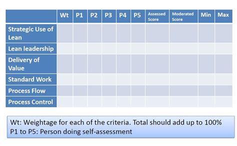 Lean Maturity Model