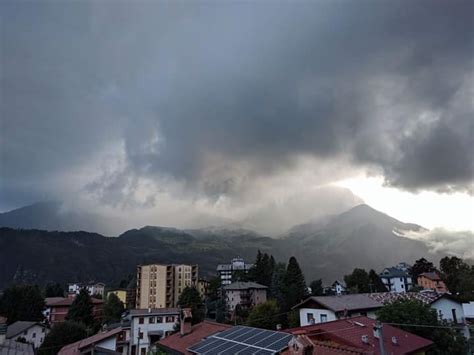 Preallerta Meteo Codice Giallo Temporali Forti In Arrivo