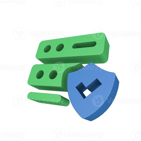 3D Cyber Security Icon 9992205 PNG