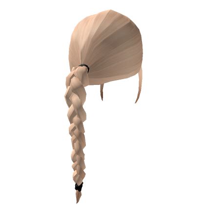 Slicked Back Blonde Braid Roblox Item Rolimon S